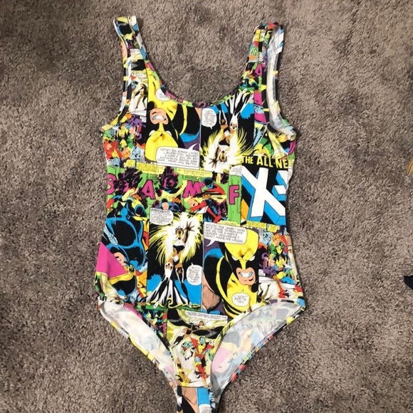 Marvel Tops - Marvel Comics Body Suit
